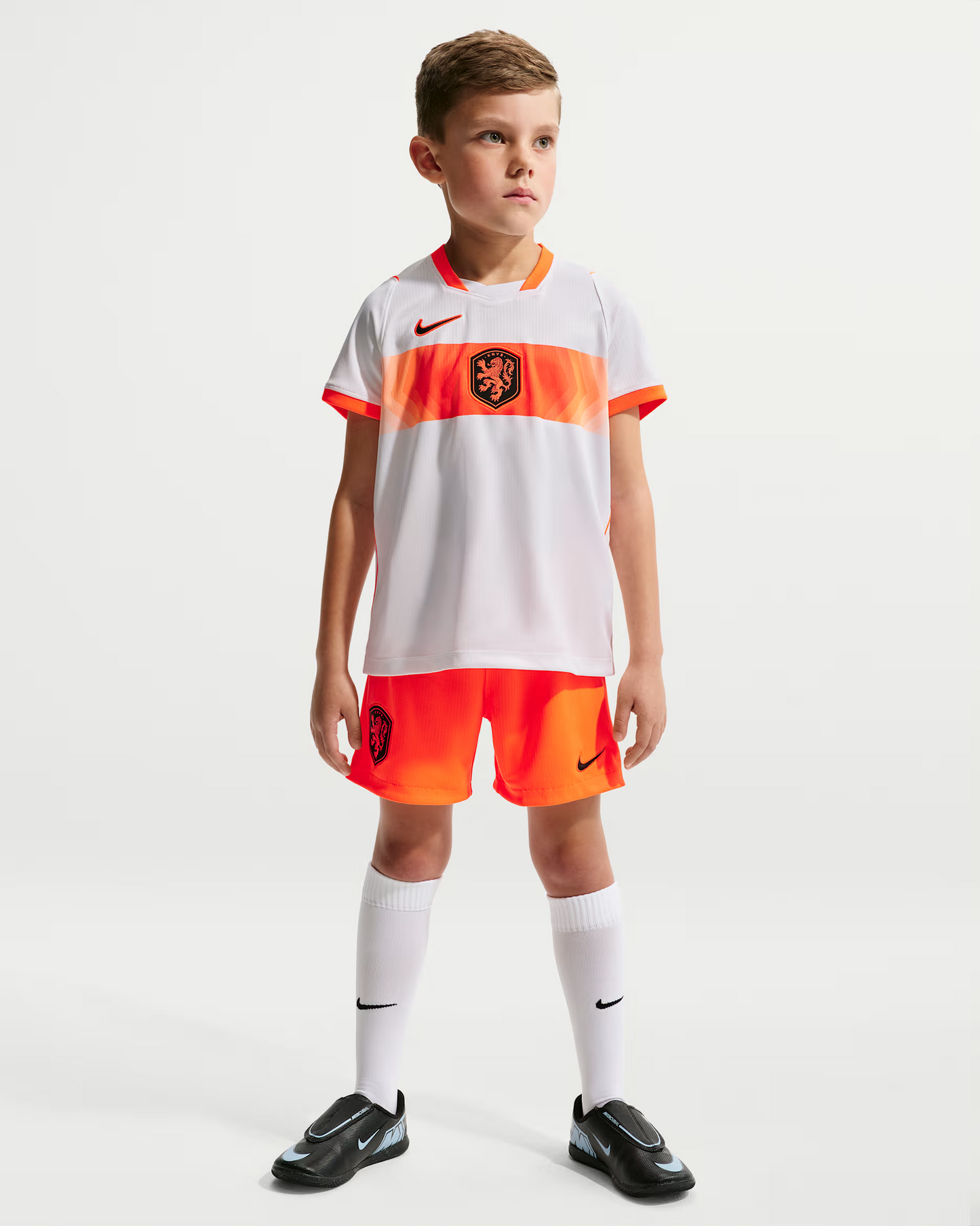 Conjunto Países Bajos Visitante World Cup 2026 Niños