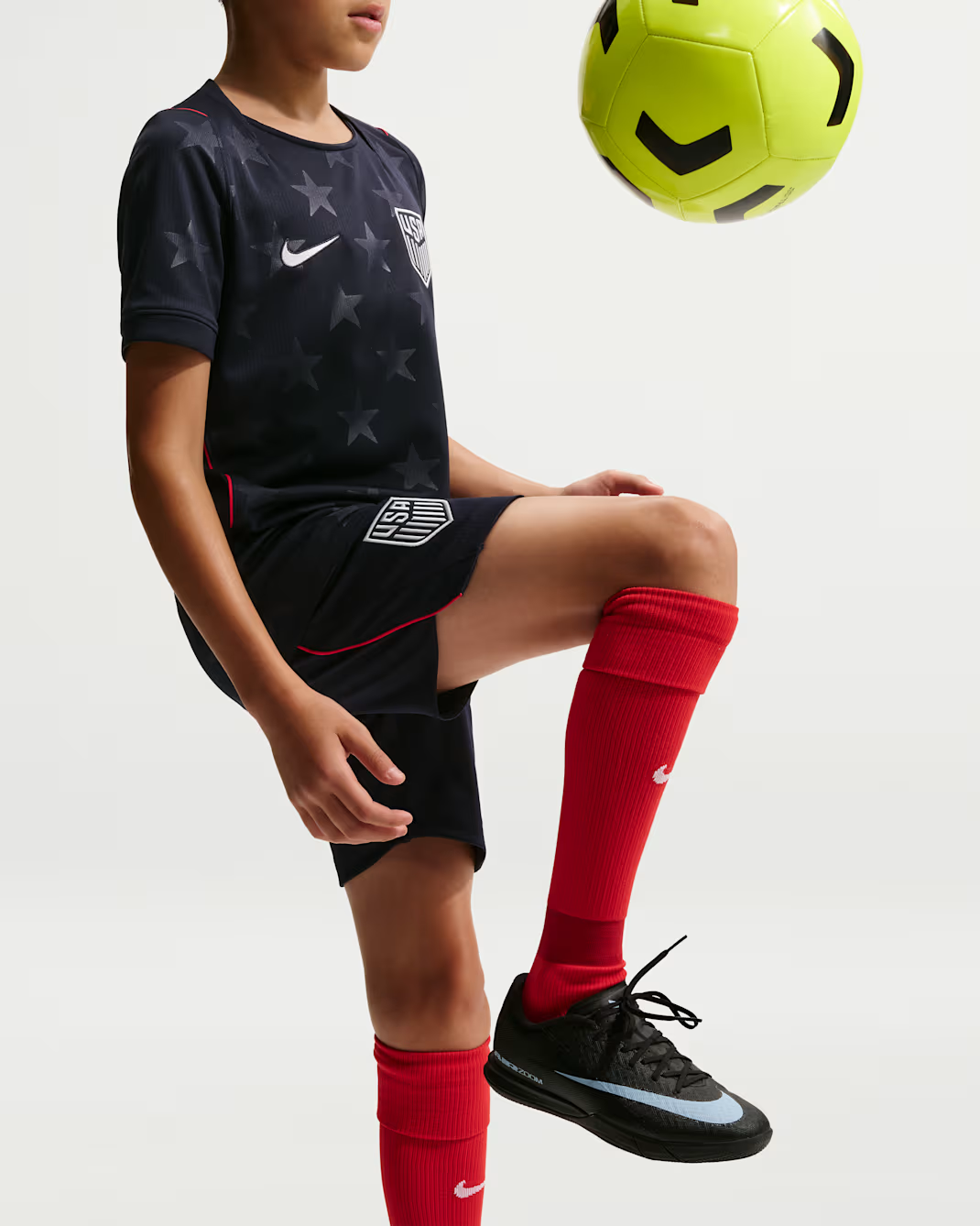 Conjunto USA Visitante World Cup 2026 Niños