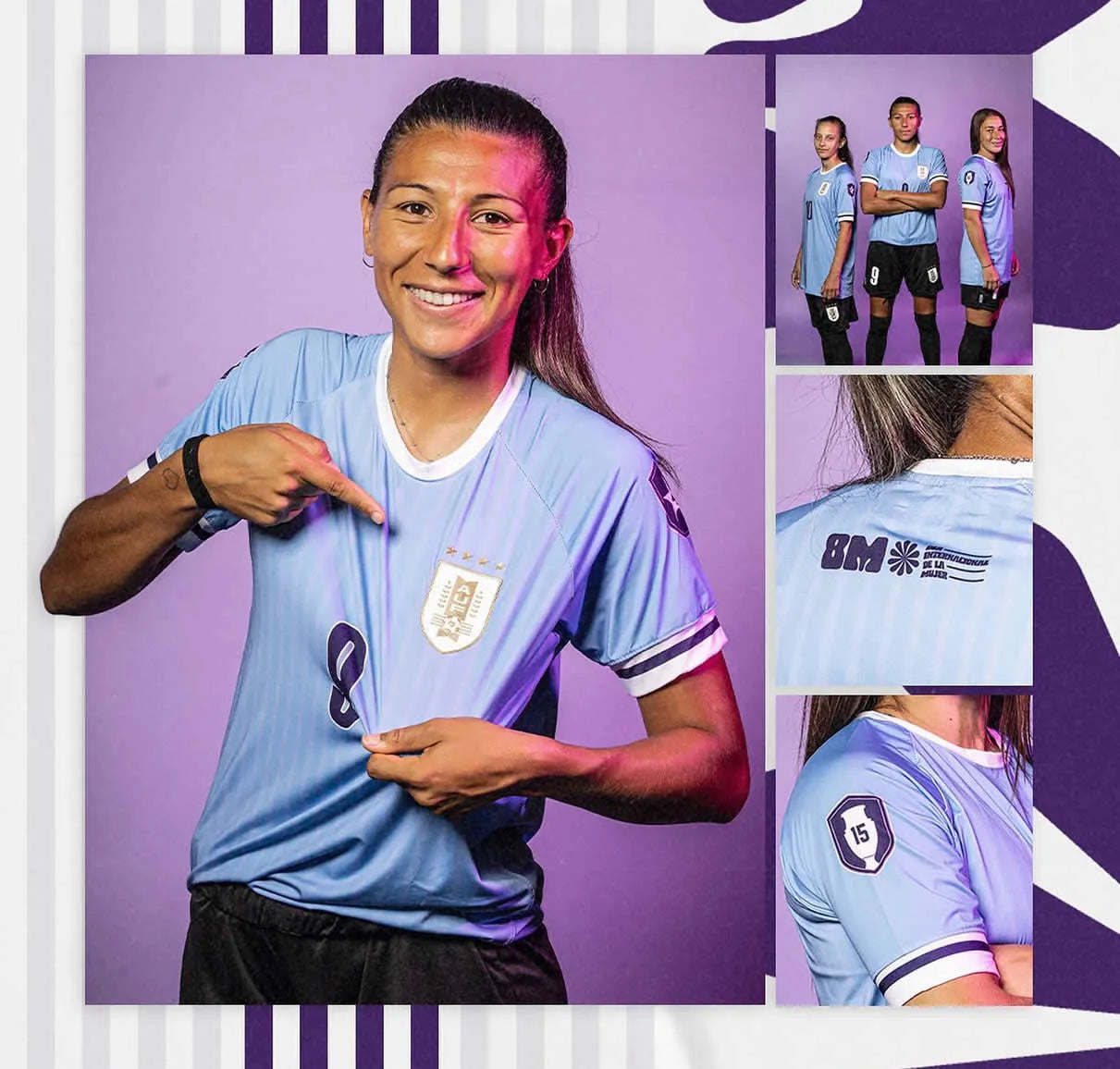 Conjunto Uruguay - Copa America 2024