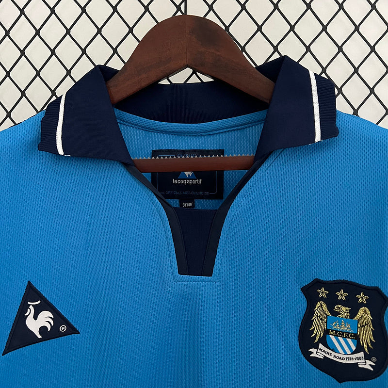 Camiseta Retro Manchester City 02/03