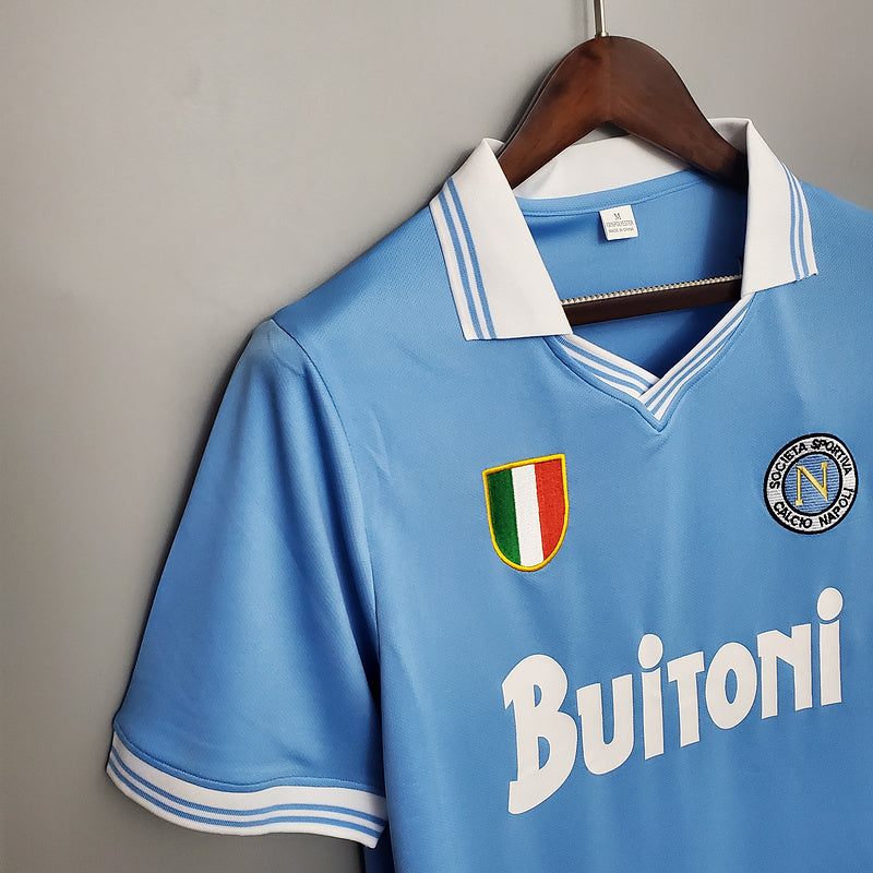 Camiseta Retro Napoli 86/87