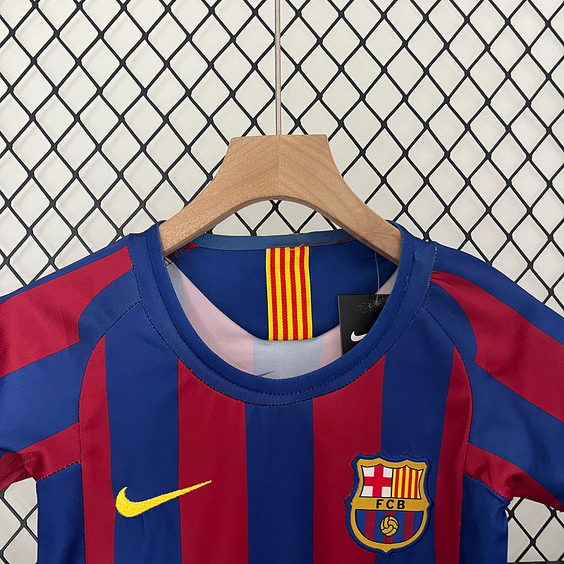 Conjunto Retro FC Barcelona 05/06