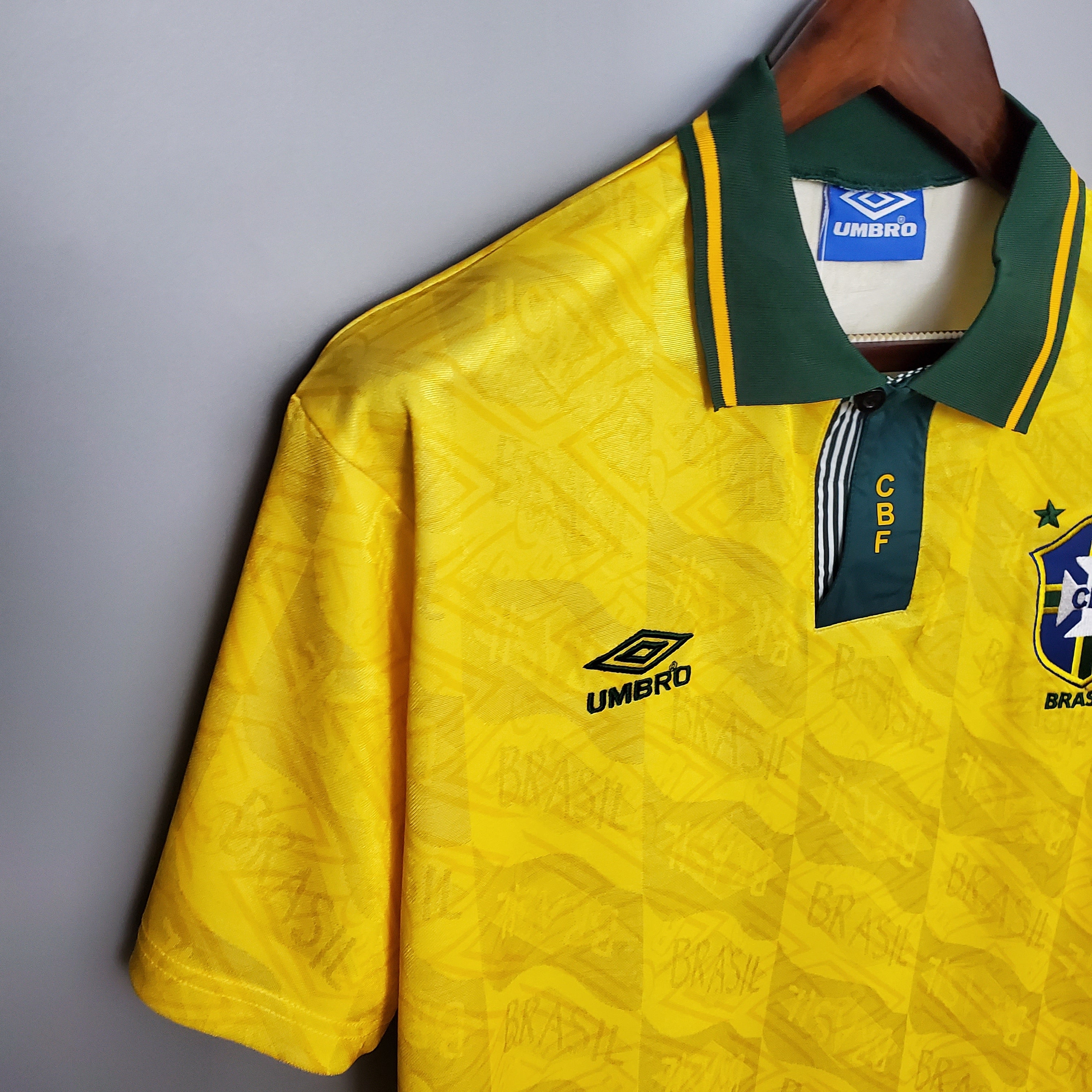 Camiseta Retro Brasil 91/93