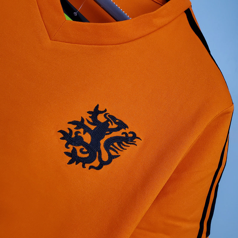 Camiseta Retro Holanda 1974