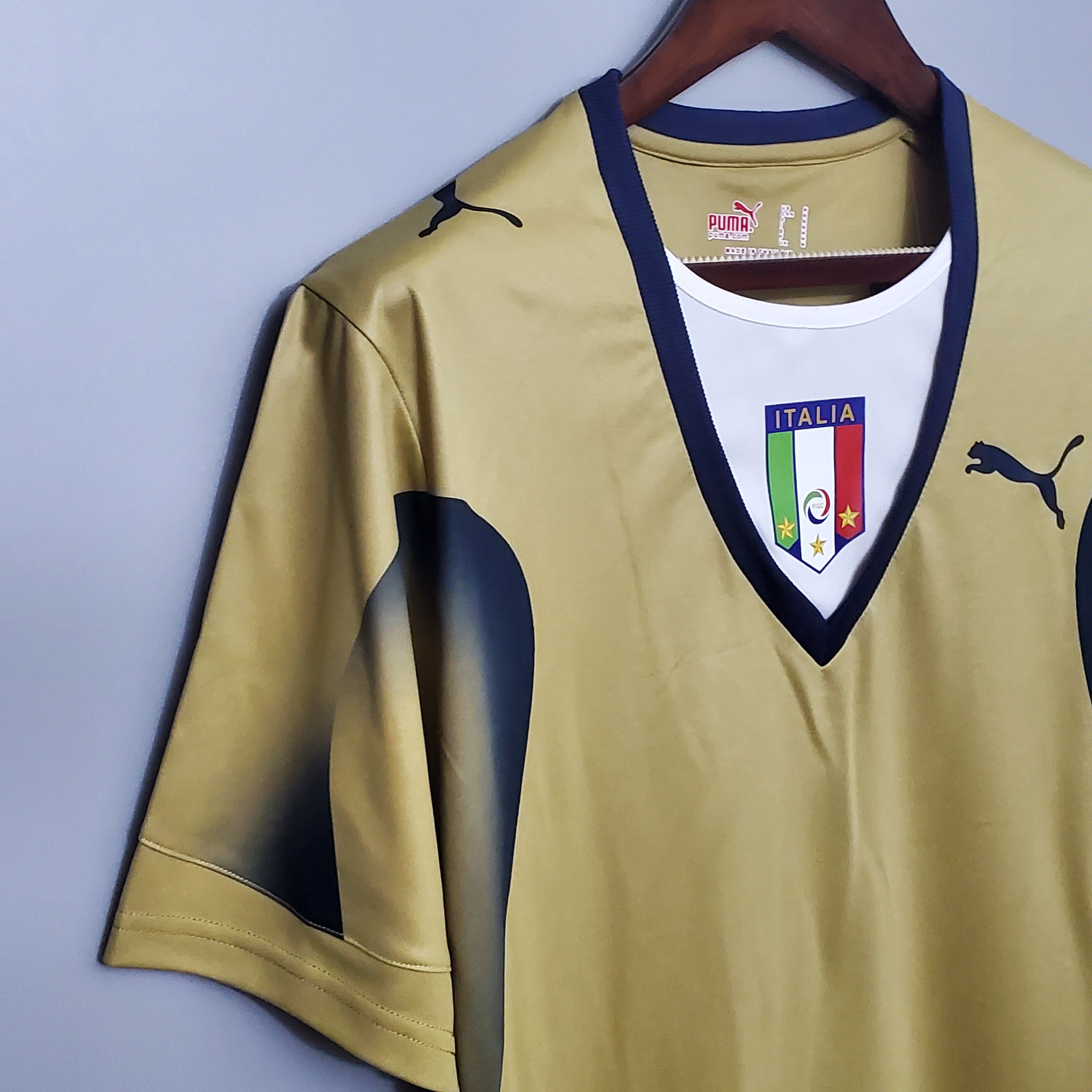 Camiseta Portero Italia 2006 - Buffon - Gold