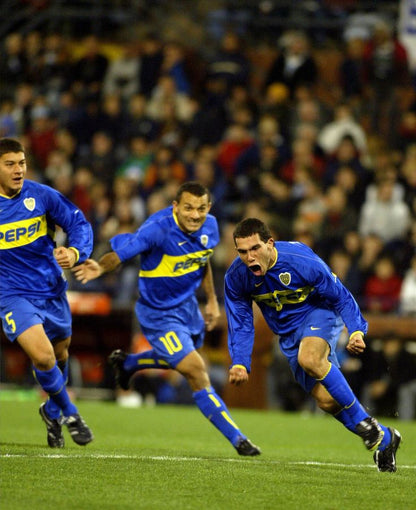 Camiseta Retro Boca Juniors 03/04 - Manga Larga