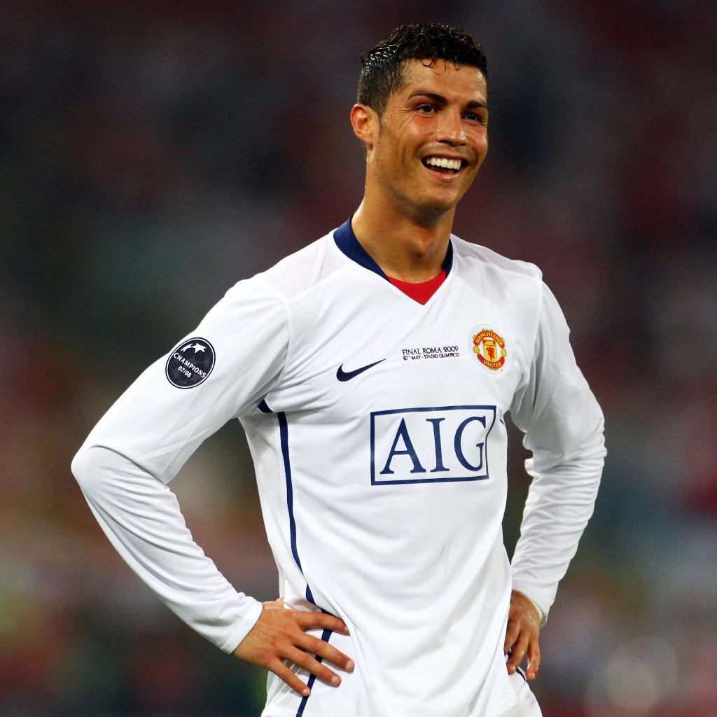 Camiseta Retro Manchester United 08/09 - Manga Larga