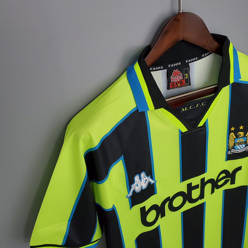 Camiseta Retro Manchester City 97/99 - Visita