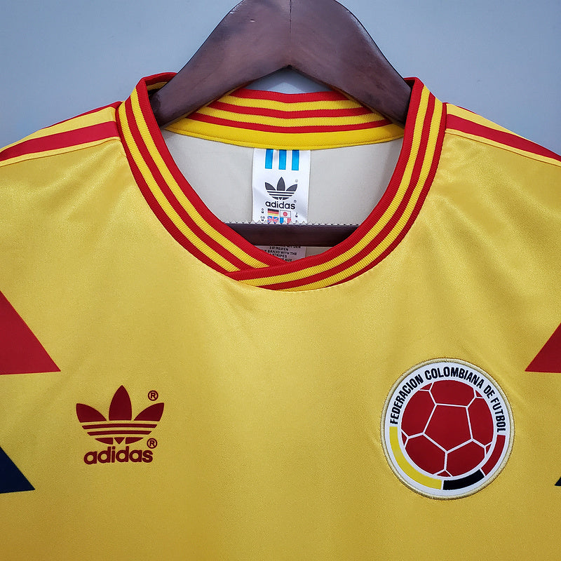 Camiseta Retro Colombia 1990 - Local