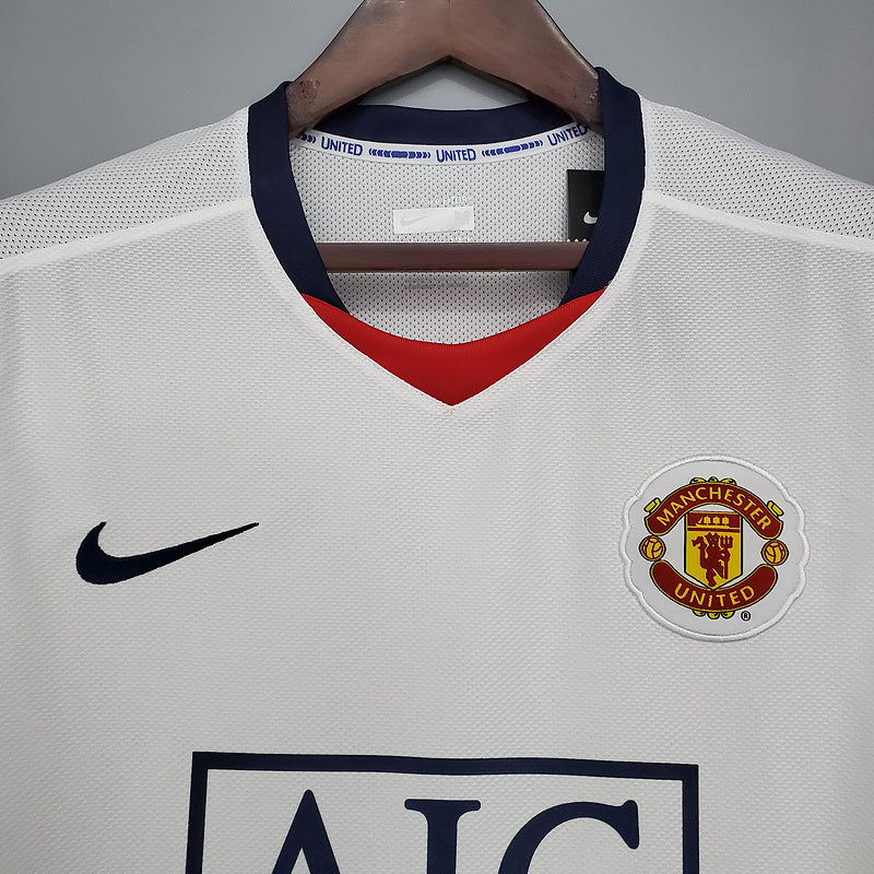 Camiseta Retro Manchester United 08/09 - Visita