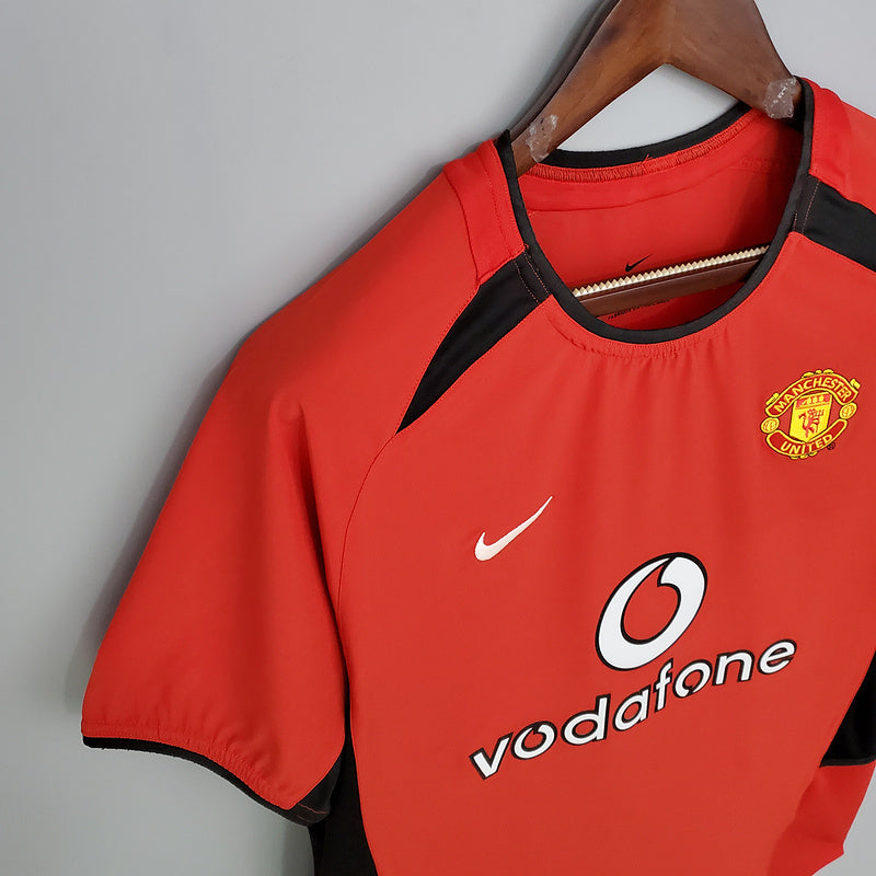 Camiseta Retro Manchester United 02/04