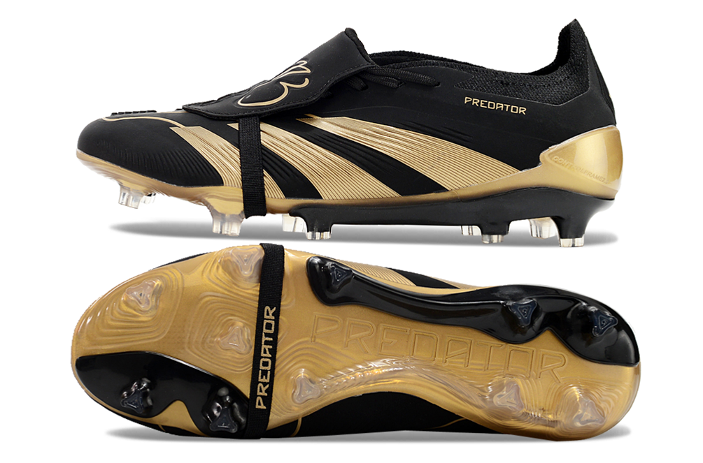 Botines Adidas Predator black-gold