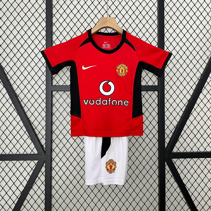 Conjunto Retro Manchester United 02/04