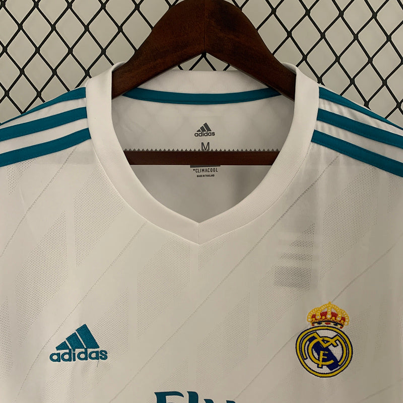 Camiseta Retro Real Madrid 17/18 - Manga Larga