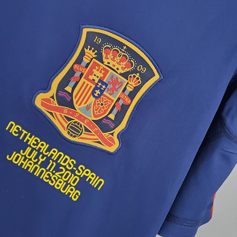 Camiseta Retro España 2010 - Final