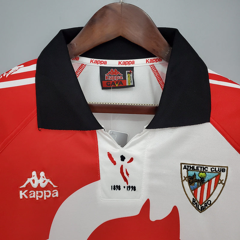 Camiseta Retro Atl. Bilbao 97/98 - Visita