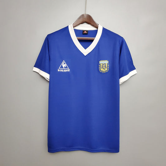 Camiseta Retro Argentina 1986 - Visita