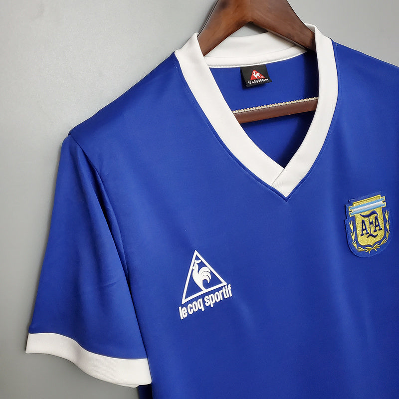 Camiseta Retro Argentina 1986 - Visita