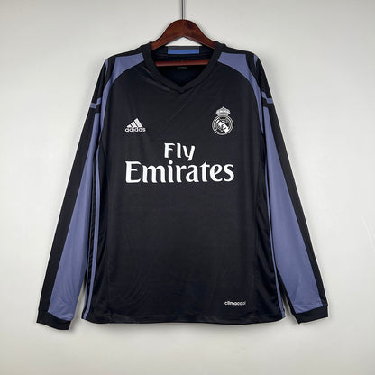 Camiseta Retro Real Madrid 16/17 - Alternativa - Manga LARGA