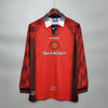 Camiseta Retro Manchester United 1996 - Manga Larga