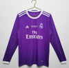 Camiseta Retro Real Madrid 16/17 - Visitante - Manga Larga