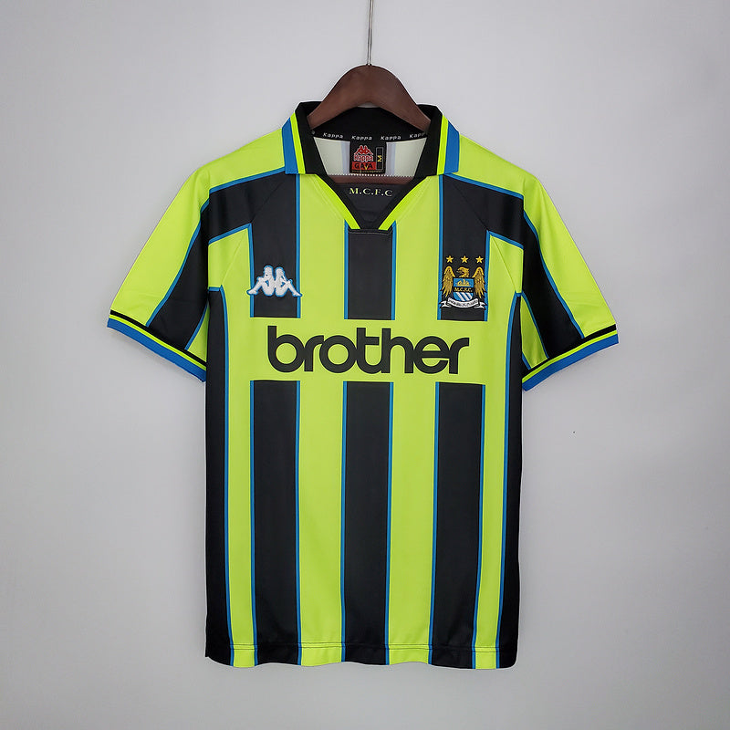 Camiseta Retro Manchester City 97/99 - Visita