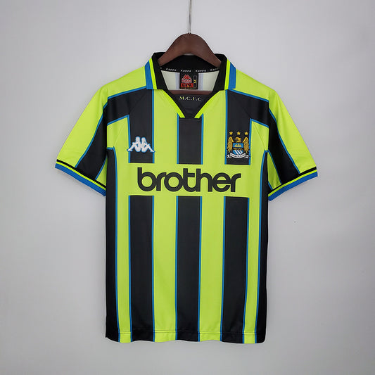 Camiseta Retro Manchester City 97/99 - Visita