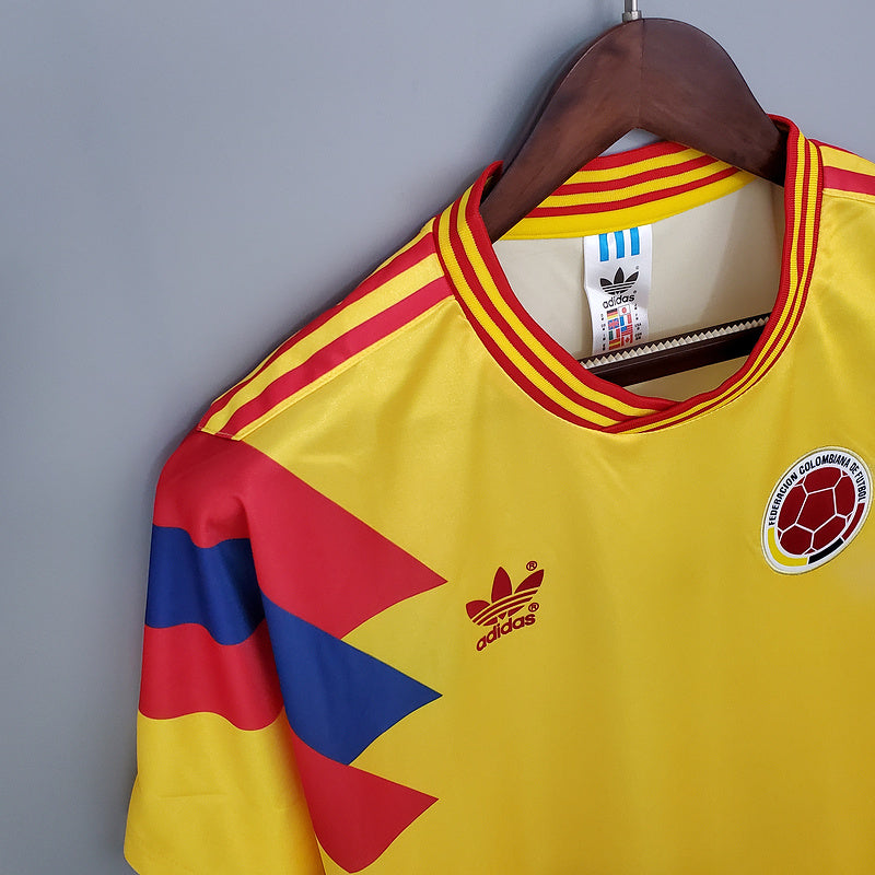 Camiseta Retro Colombia 1990 - Local