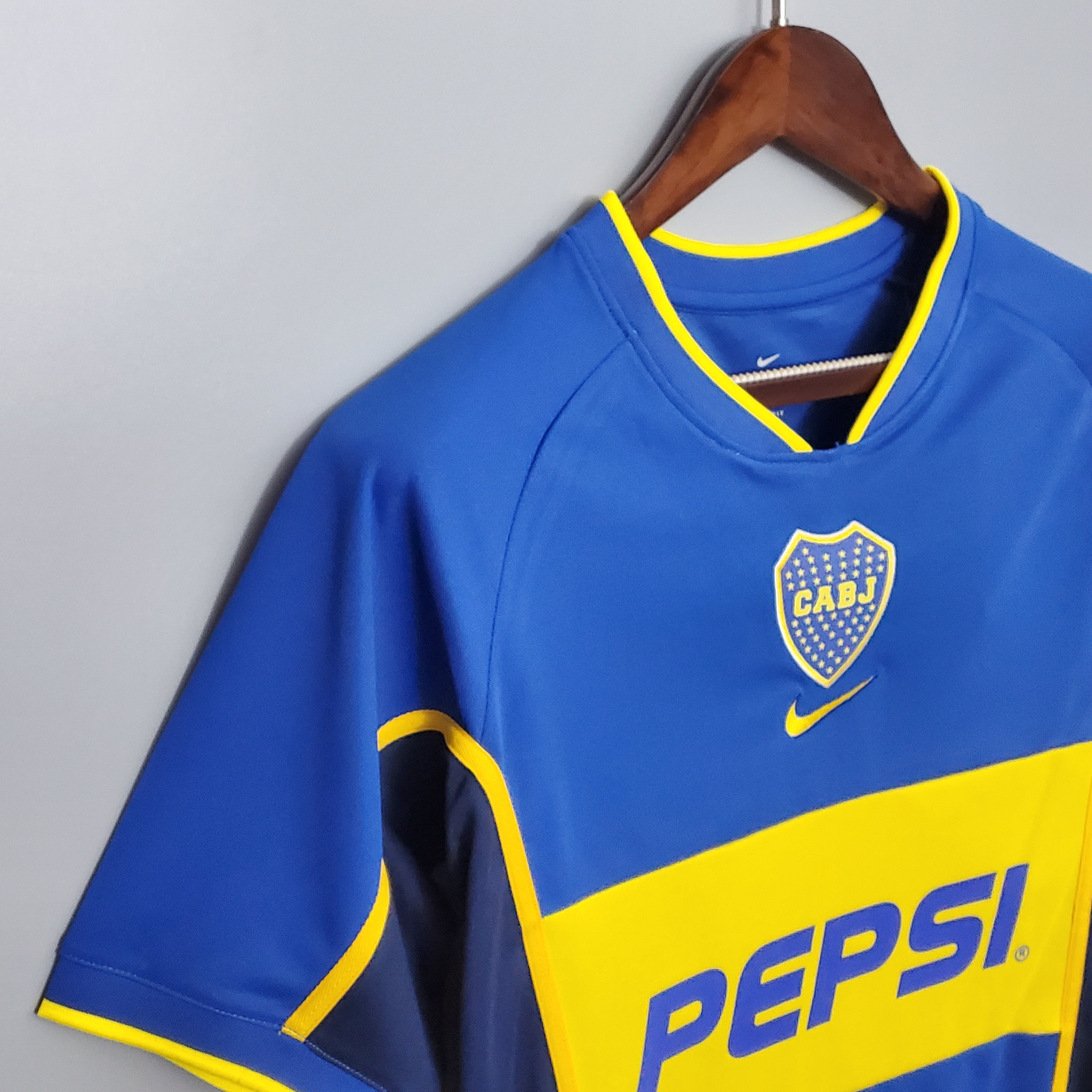 Camiseta Retro Boca Juniors 2002