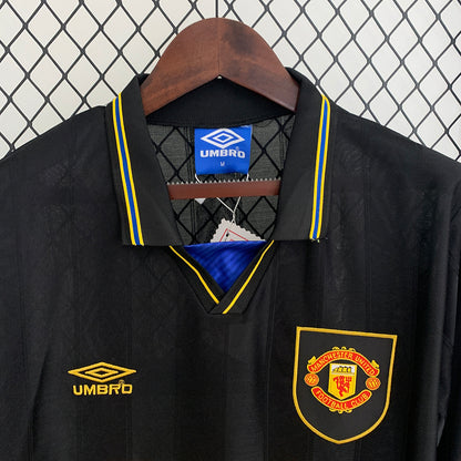 Camiseta Retro Manchester United 93/95 - Visita - Manga Larga