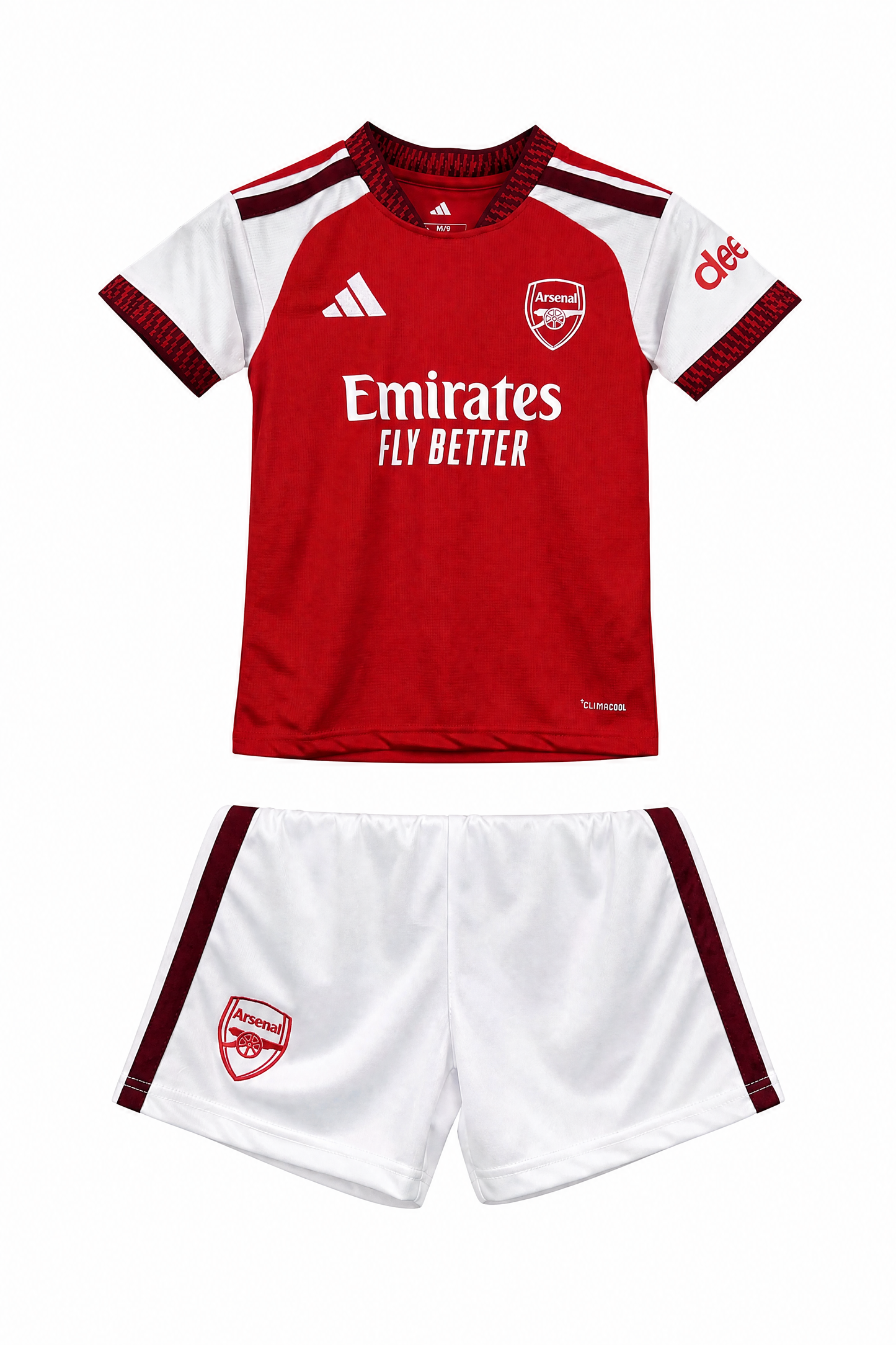 Conjunto Niño Arsenal 2026 Primera Equipacion