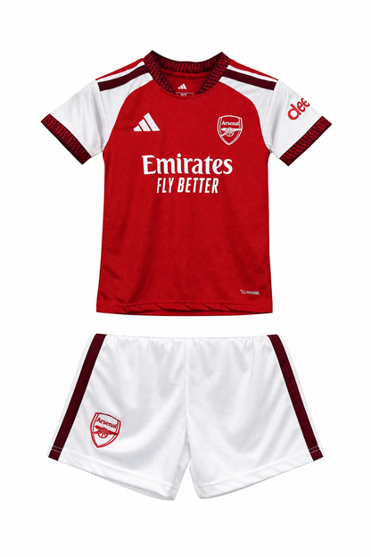 Conjunto Niño Arsenal 2026 Primera Equipacion