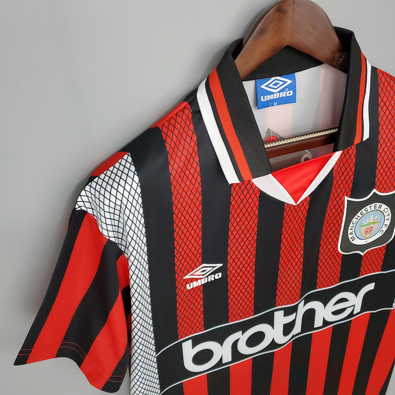 Camiseta Retro Manchester City 94/96 - Visita