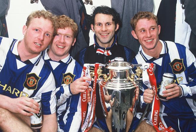 Camiseta Retro Manchester United 94/96 - Visita