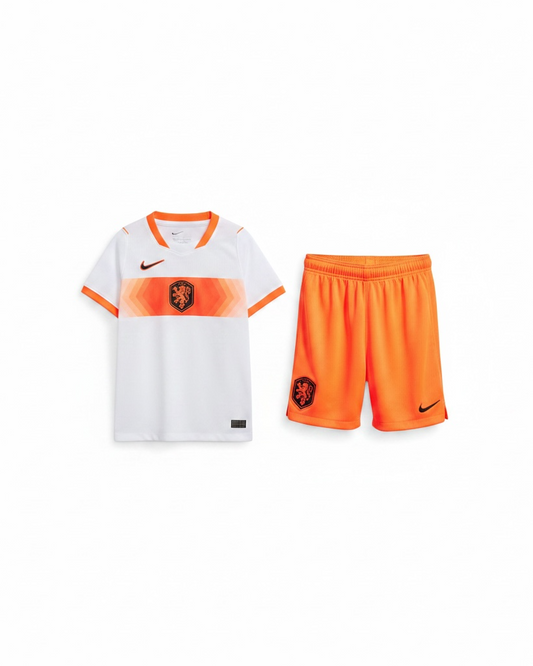 Conjunto Países Bajos Visitante World Cup 2026 Niños