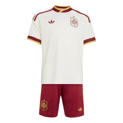 Conjunto España Visitante World Cup 2026 Niños