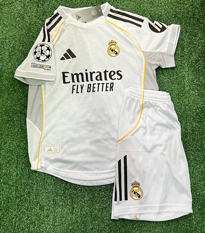 Conjunto Real Madrid 25/26 - Para niños