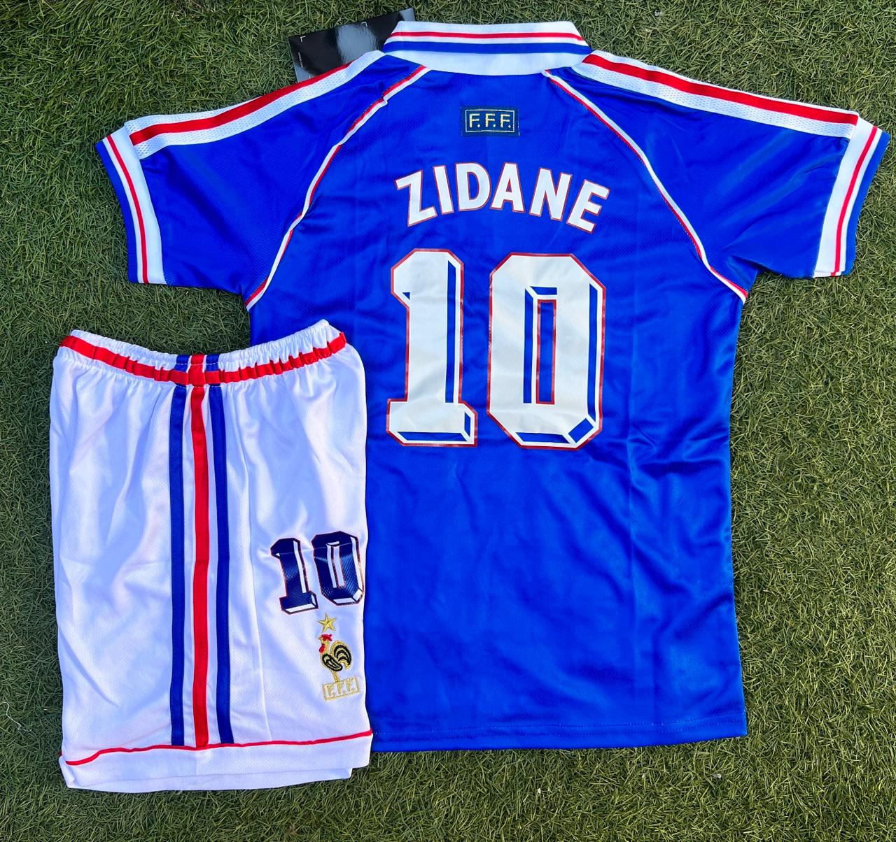 France 98 Retro Set - Zidane 10 