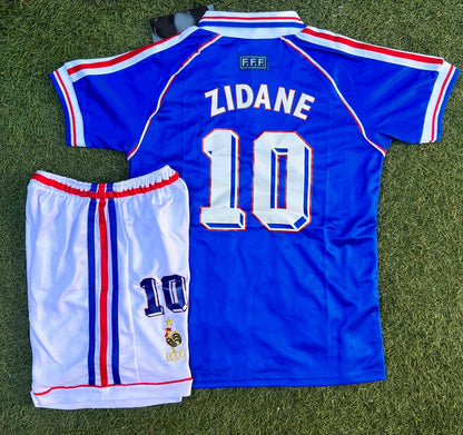 France 98 Retro Set - Zidane 10 