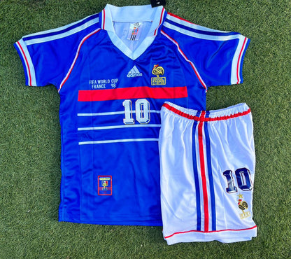 France 98 Retro Set - Zidane 10 