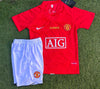 Conjunto Retro Manchester United 2008 - 7 Ronaldo