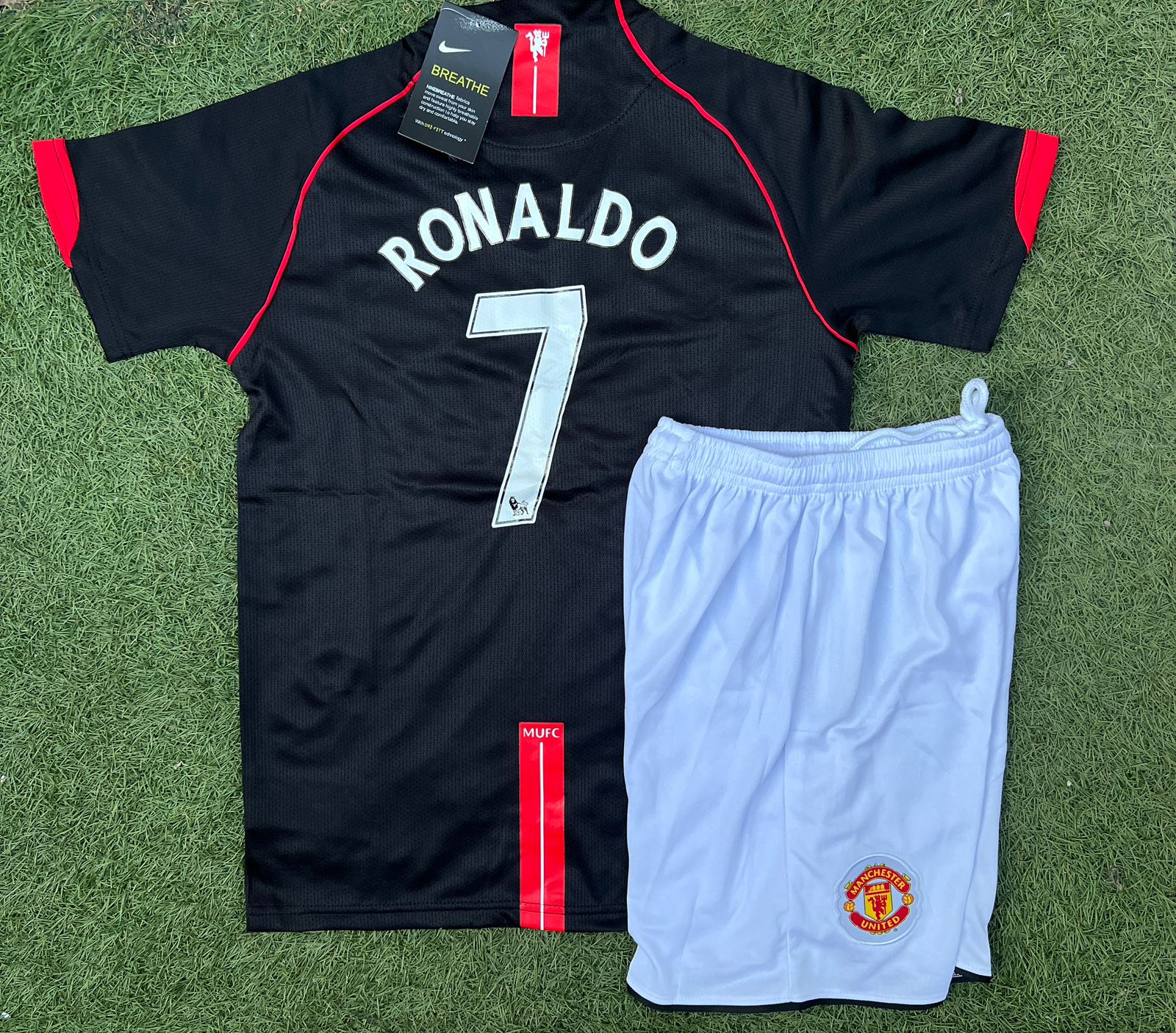 Conjunto Manchester United 2008 - Visitante - Ronaldo 7