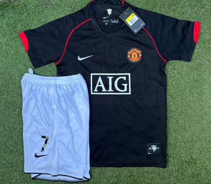 Conjunto Manchester United 2008 - Visitante - Ronaldo 7
