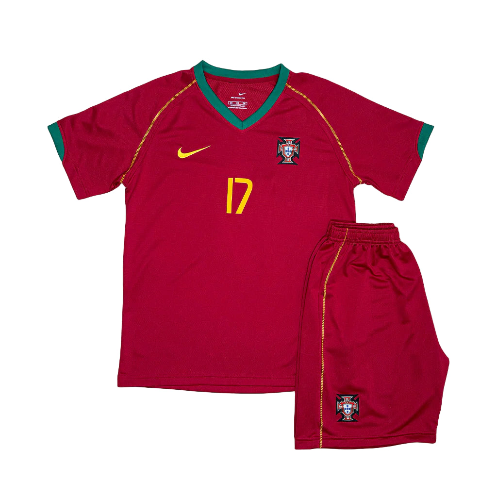 Conjunto Retro Portugal 2006 Niños