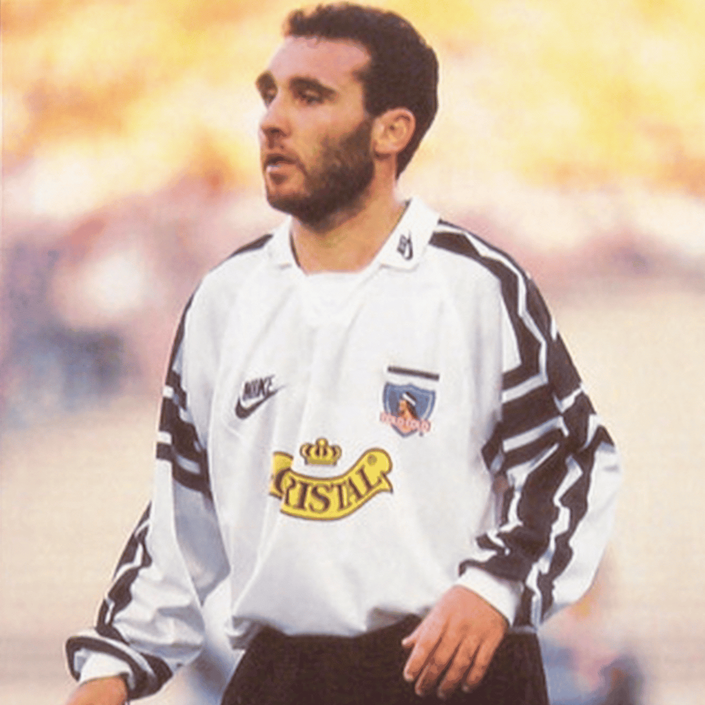 Camiseta Retro Colo Colo 1995 - Manga Larga