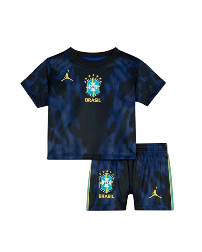 Conjunto Brasil Visitante World Cup 2026 Niños