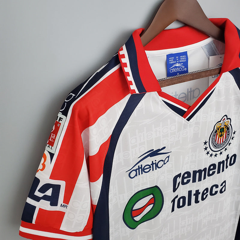 Camiseta Retro Chivas Guadalajara 99/00 - Visita