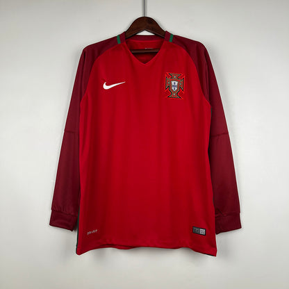 Portugal 2016 Retro Shirt - Long Sleeve