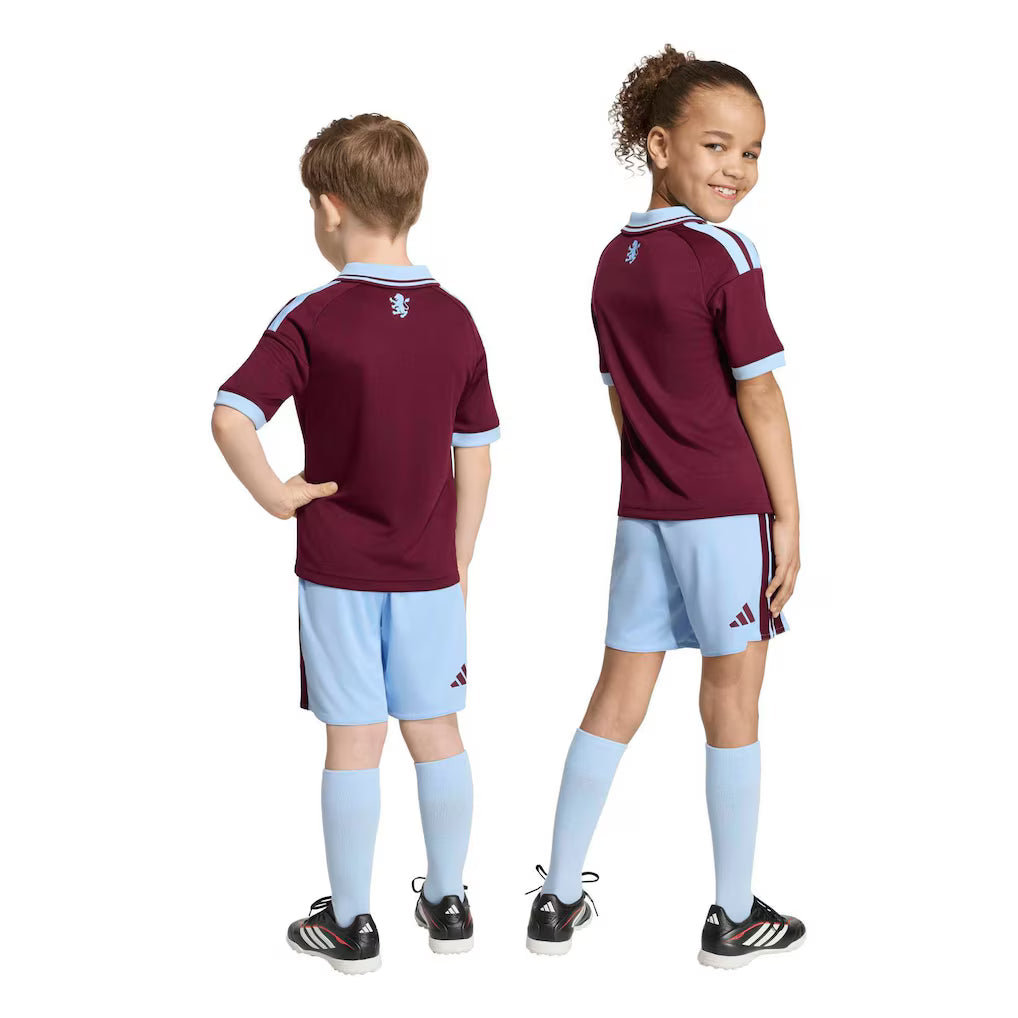 Conjunto Niño Aston Villa 2026 Primera Equipacion