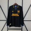 Camiseta Retro Manchester United 93/95 - Visita - Manga Larga